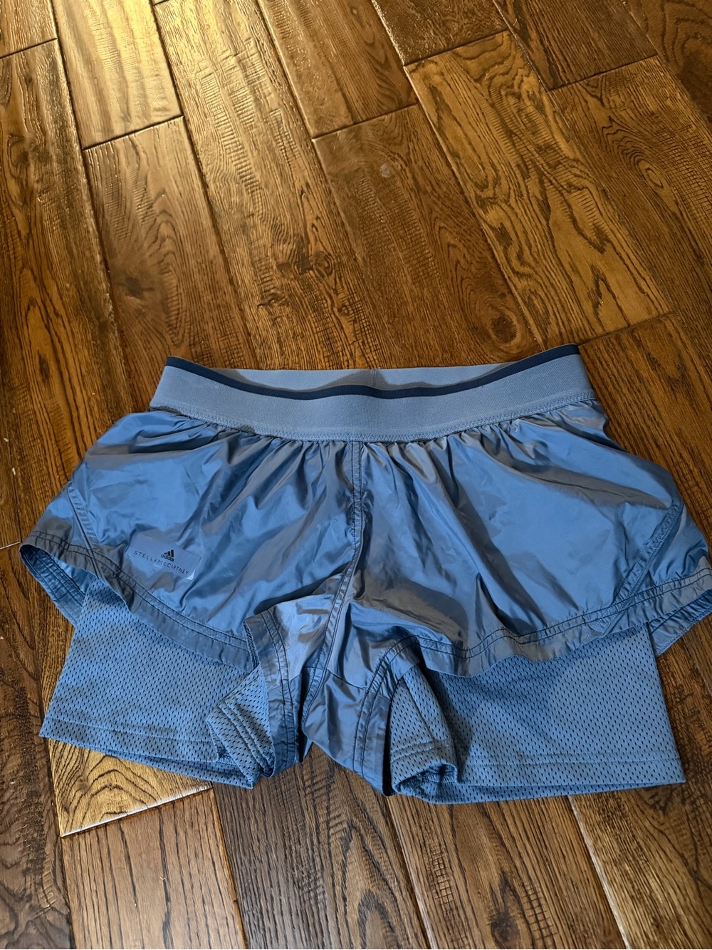 ADIDAS STELLA McCARTEY BARRICADE MESH LINNING Shorts Size L - Picture 3 of 8